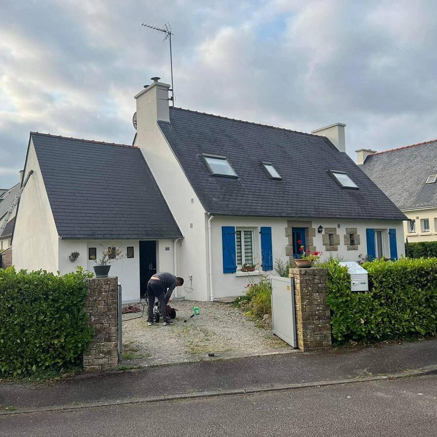 Ravalement de façade à Quimper