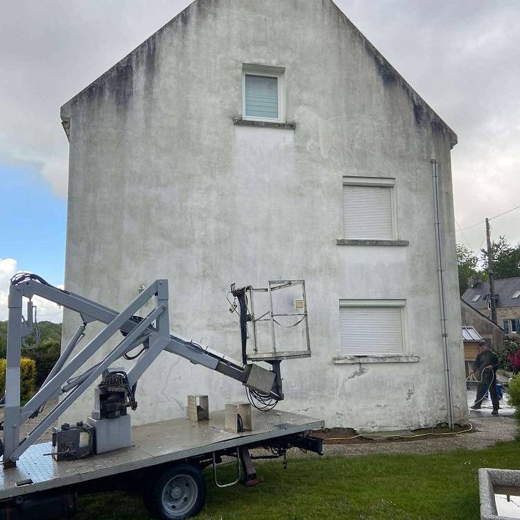 Nettoyage de façade à Audierne