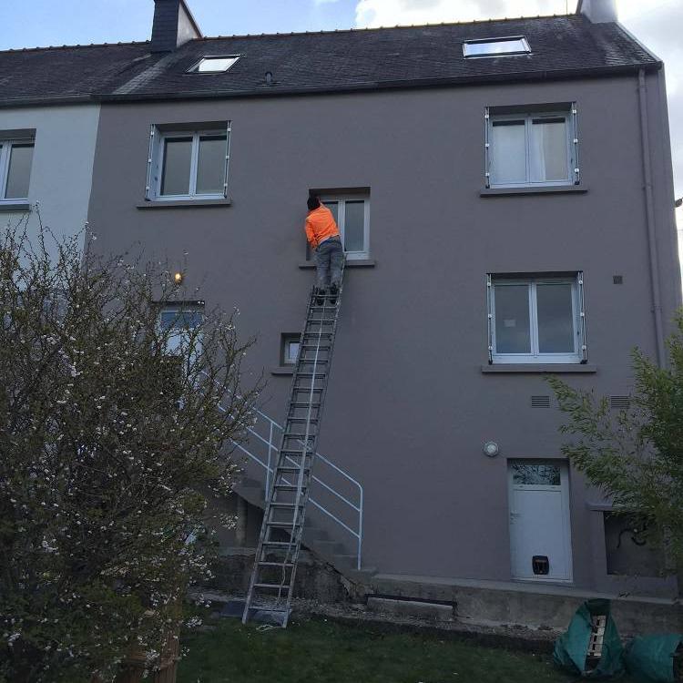 Ravalement de façades à Quimper