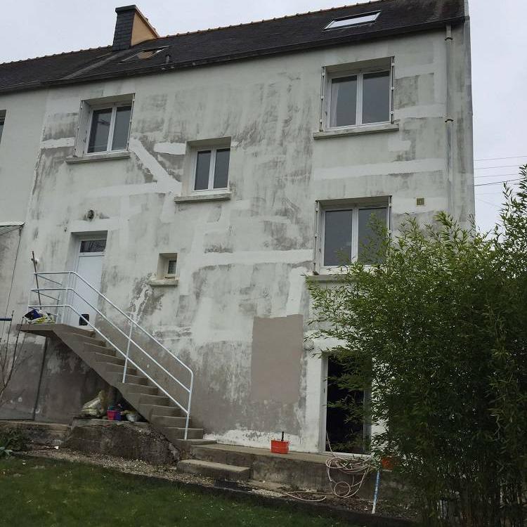Ravalement de façades à Quimper