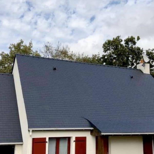 Rénovation d'une toiture amiantée