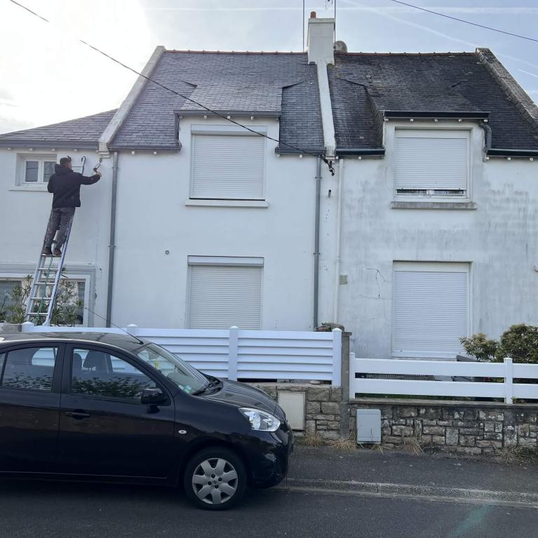 Photo avant ravalement de façade