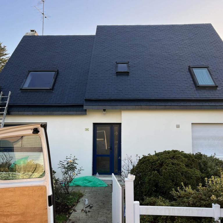 Photo après rénovation de toiture