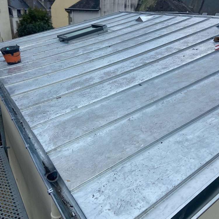 Changement d'une toiture complète sur maison située à Quimper