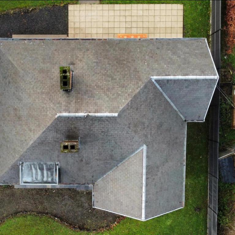 Démoussage de toiture